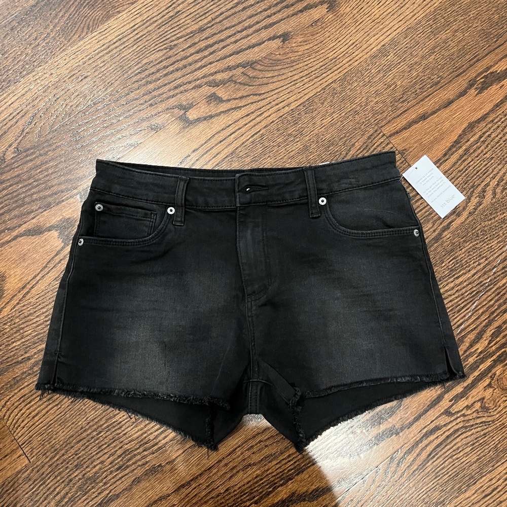 Nordstroms Black Jean Shorts